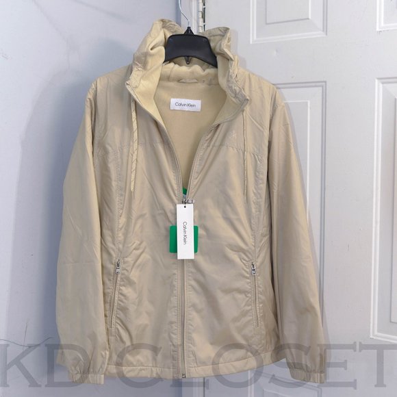 Tan Ladies'‎ Windbreaker Calvin Klein - Picture 1 of 4